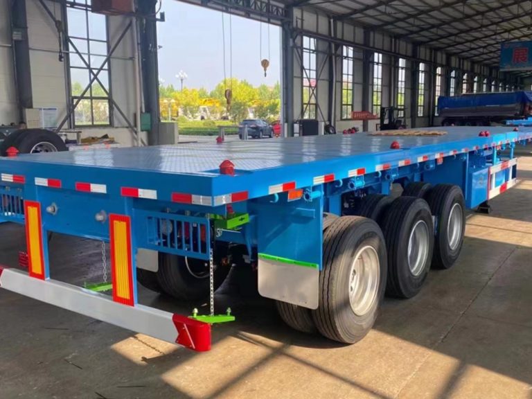 40ft container flatbed semi trailer