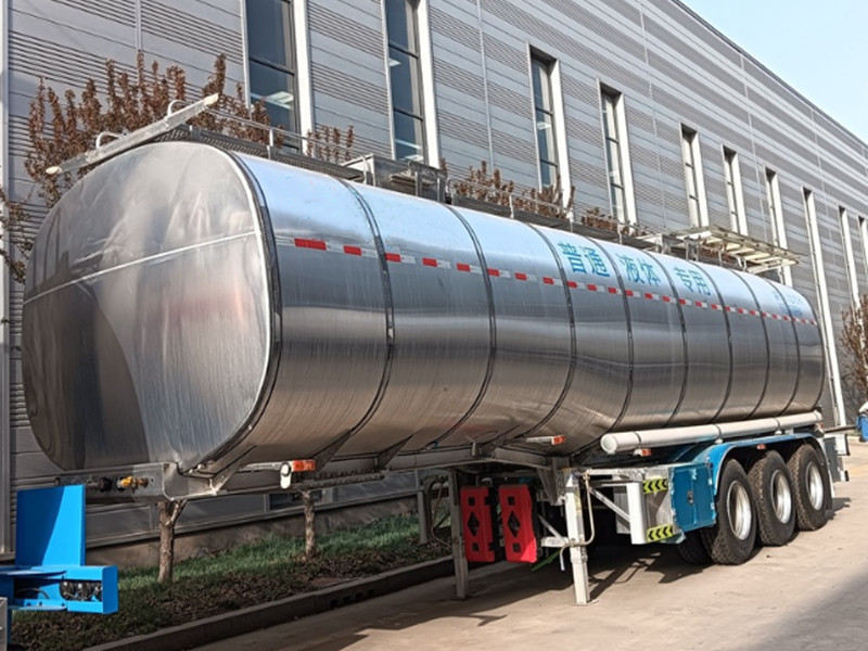 edible oil tanker semi trailer