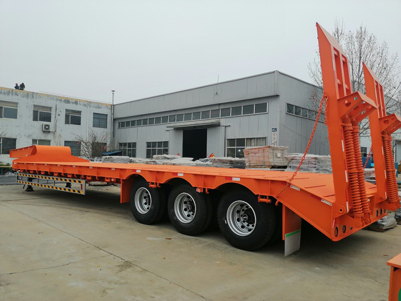 60 ton drop deck semi trailer