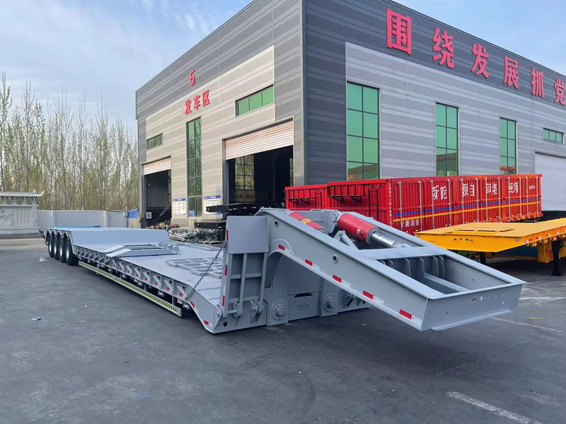 100 ton low boy trailer