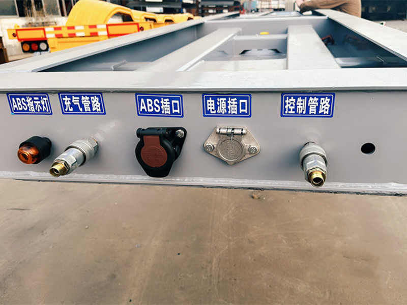 40ft skeleton container trailer