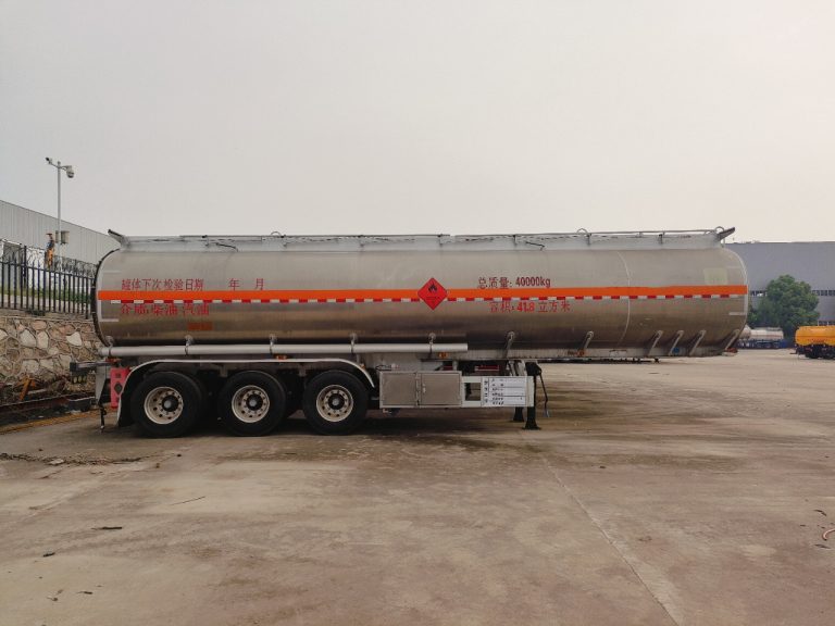 40cbm aluminum tank trailer