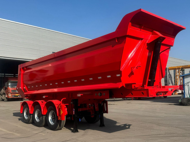 single tire dump trailer